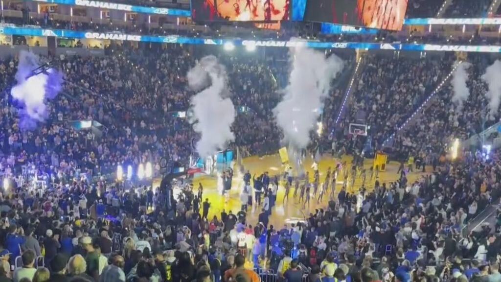 Warriors fans pack Chase Center for home opener with championship hopes — CBS Bay Area (KPIX), San Mateo Health news