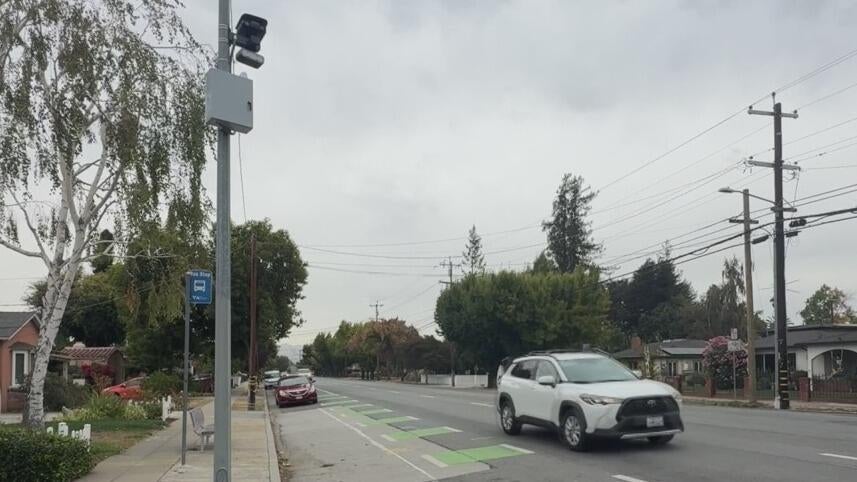 San Jose begins installing speed cameras along Saratoga Avenue — CBS Bay Area (KPIX), San Mateo Schools news
