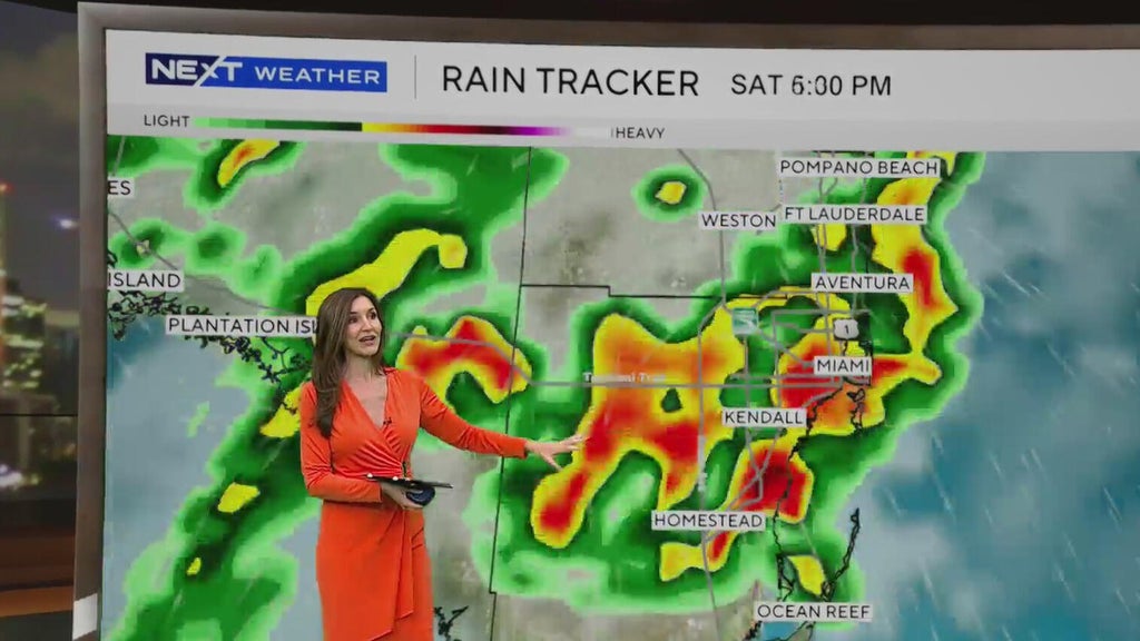 Spotty showers possible in South Florida Thursday before heavy rain, flood threat arrives this weekend — CBS Miami, San Mateo Sports news