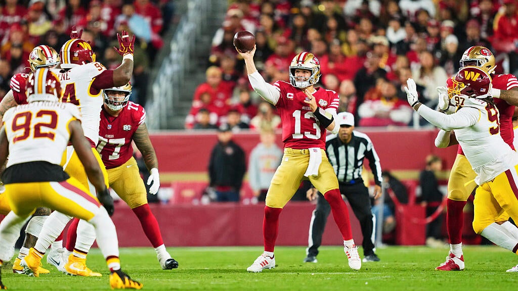 Brock Purdy, 49ers hold on to defeat Commanders, stay undefeated — CBS Bay Area (KPIX), San Mateo Sports news
