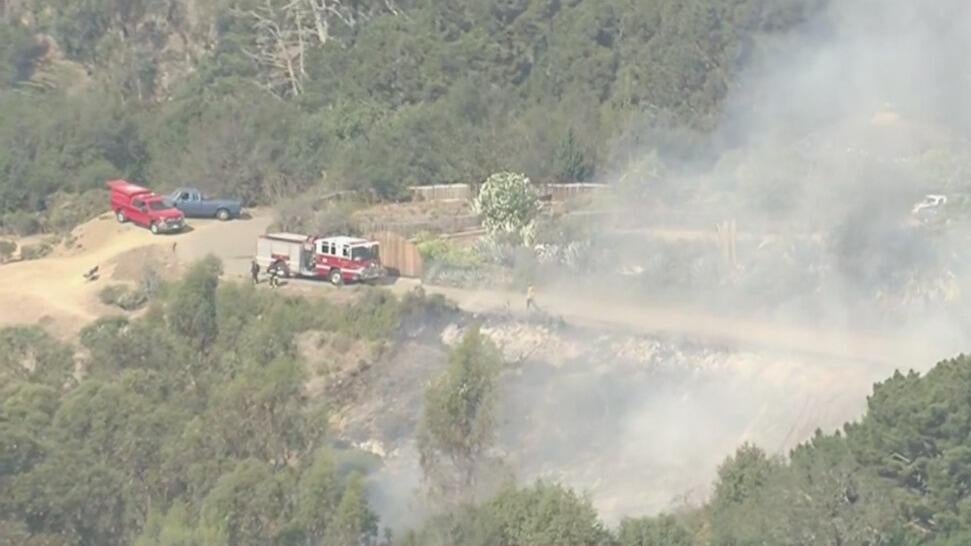 Vegetation fire breaks out above UC Berkeley campus, 35 years after Oakland Hills firestorm — CBS Bay Area (KPIX), San Mateo Community news