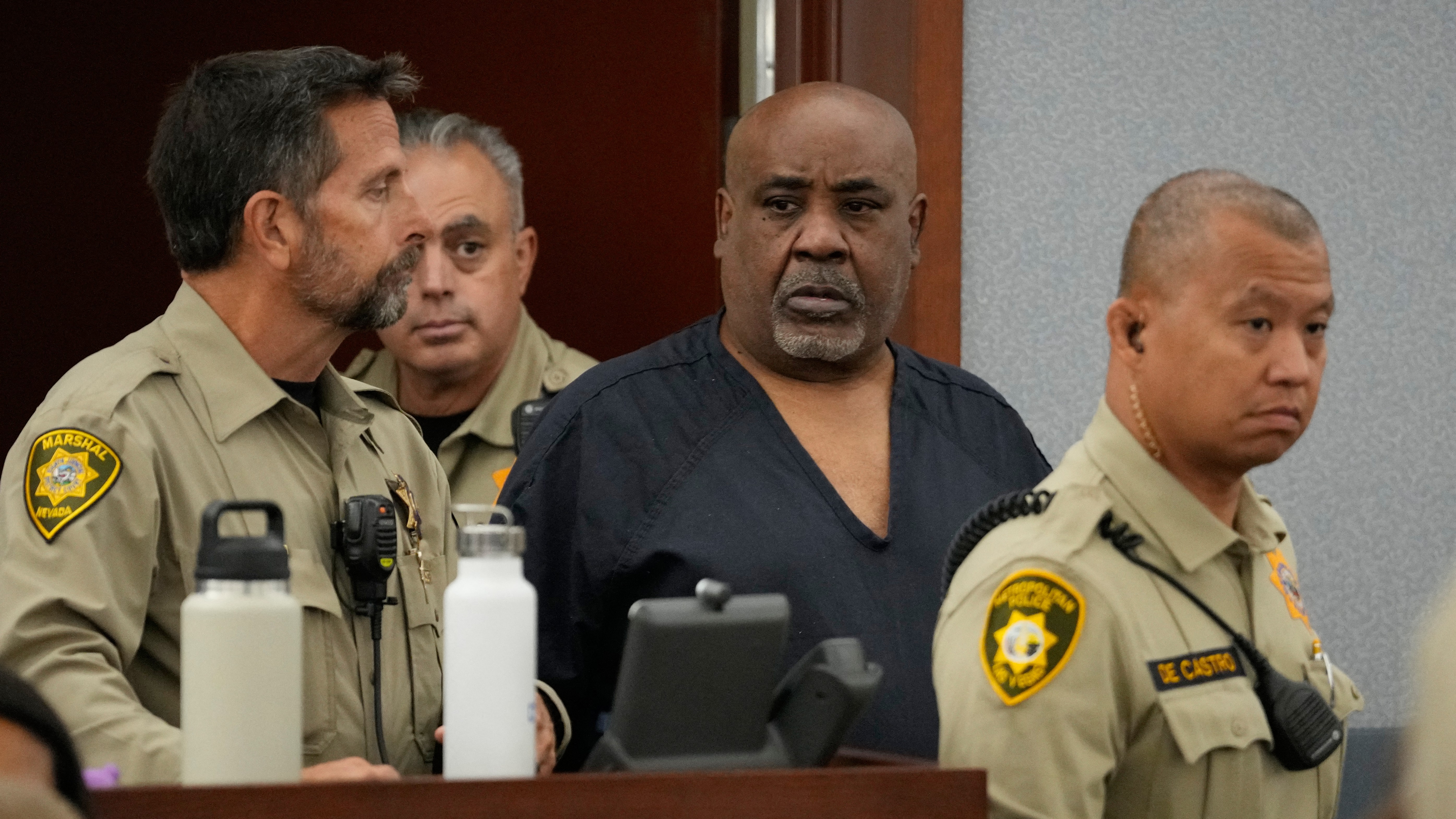 Duane 'Keffe D' Davis  convicted of orchestrating the murder of rap icon Tupac Shakur gets 40 years to life in prison
       — ABC 7 Bay Area, San Mateo Arts news