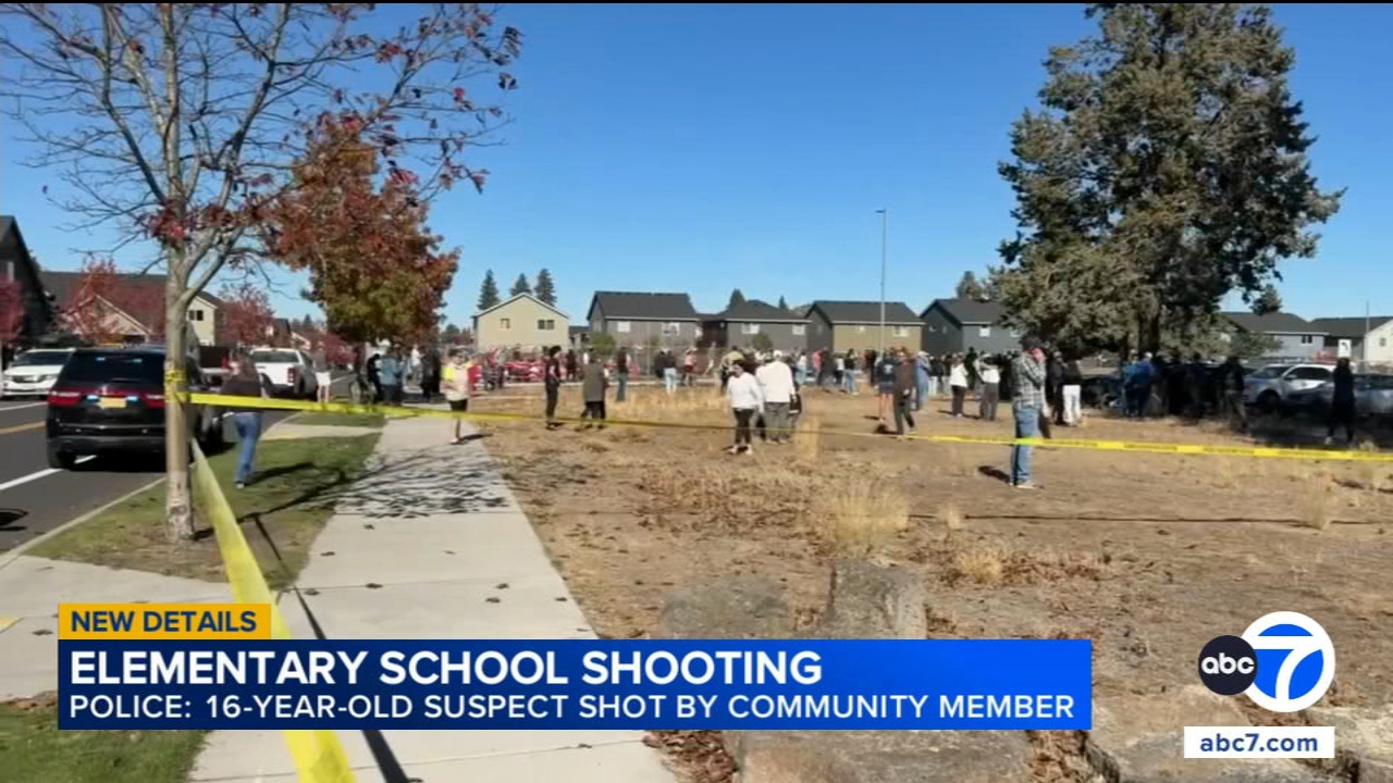 3 children, 1 teacher killed in shooting at Bend, Oregon elementary school; teen shooter also dead: Police
— ABC 7 Bay Area, San Mateo Schools news