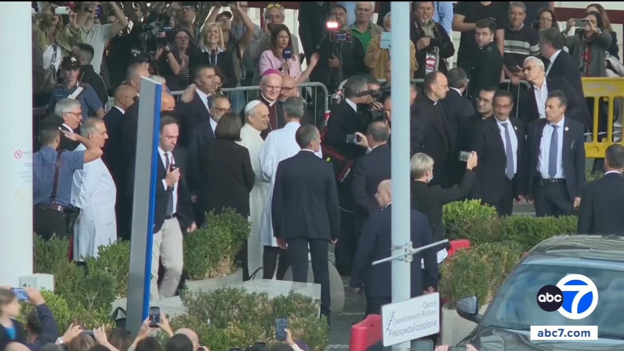 Pope Leo returns to the Vatican 4 days after lung cancer surgery
       — ABC 7 Bay Area, San Mateo Health news