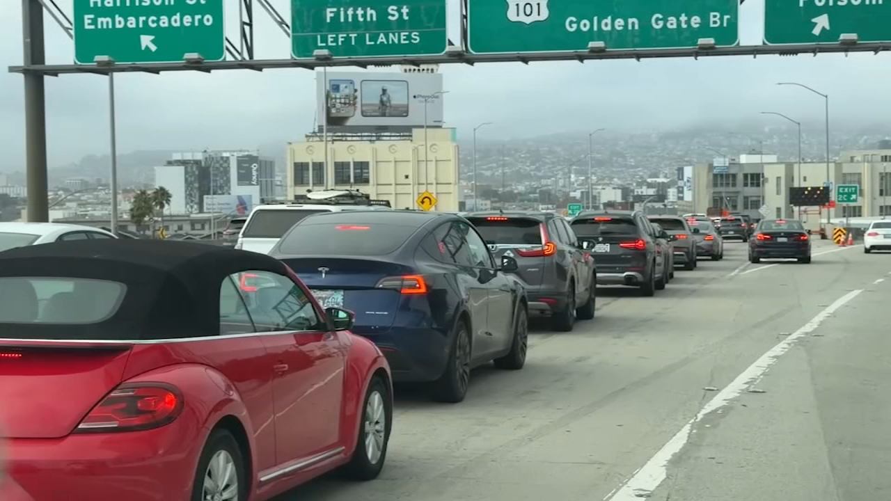 Highway 101 repaving project causes weekend gridlock in SF
       — ABC 7 Bay Area, San Mateo Health news
