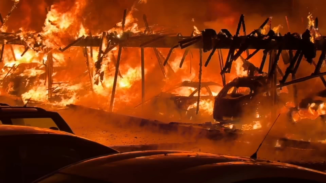 Carport fire destroys cars at San Jose apartment complex as residents describe hearing explosions
       — ABC 7 Bay Area, San Mateo Schools news