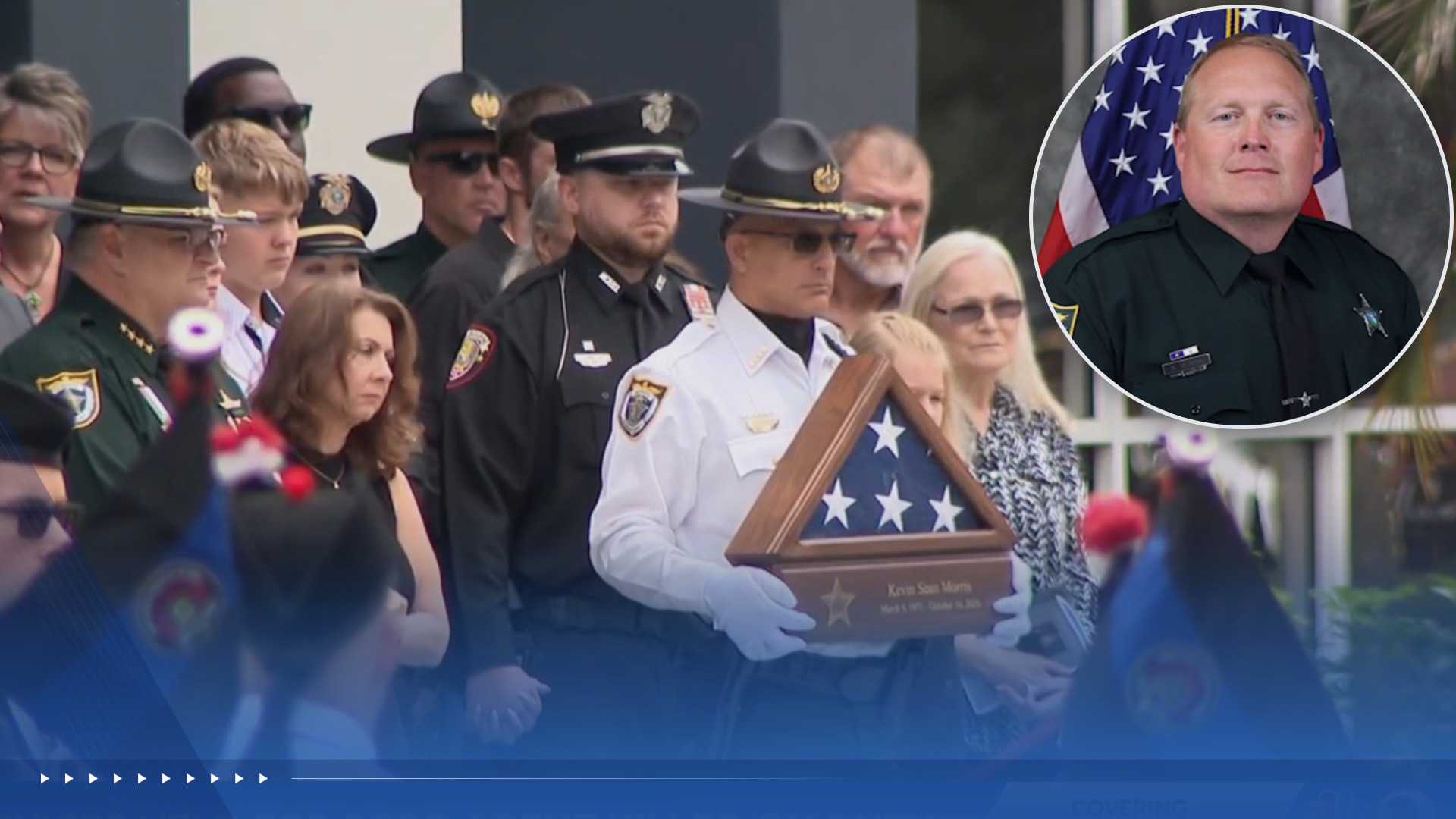 Service held to honor Brevard County agent killed in wrong-way crash — WESH 2 Orlando, San Mateo Community news