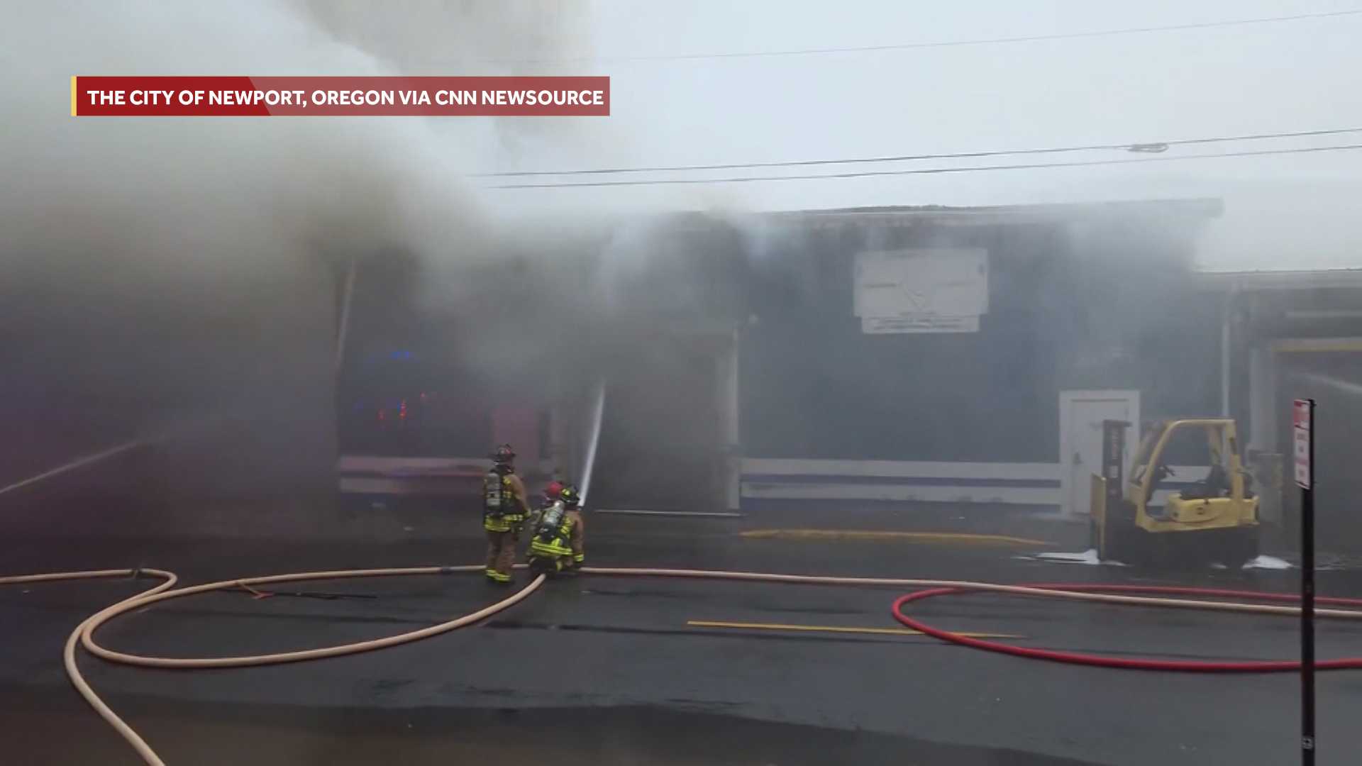 Possible ammonia contamination prompts evacuations after Oregon seafood plant fire, officials say — WESH 2 Orlando, San Mateo Schools news