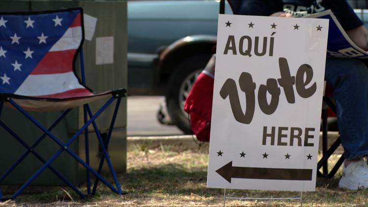 Election officials report strong turnout at the polls on first day of early voting in Bexar County — KENS 5 (San Antonio), San Mateo Community news