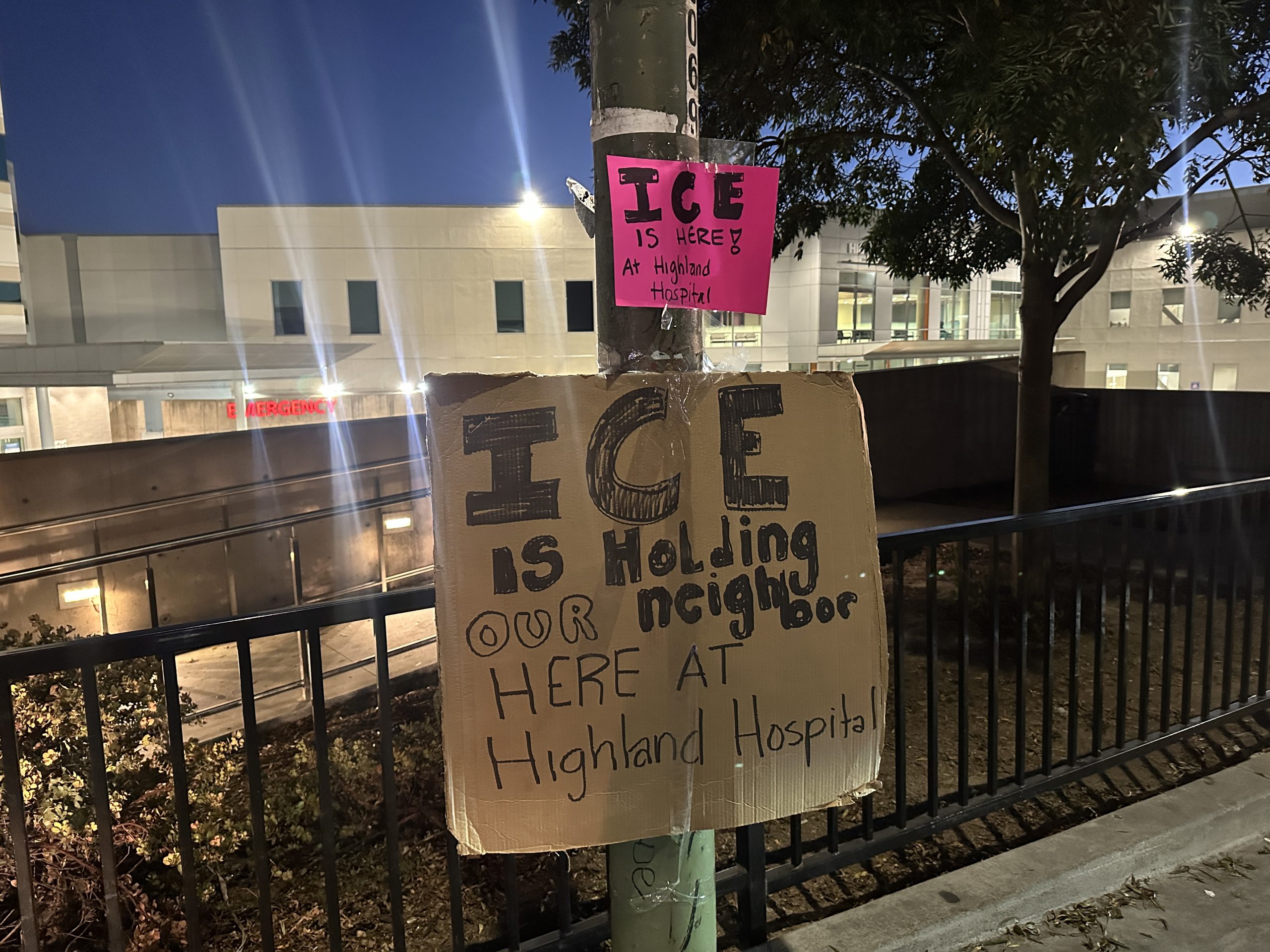 2 ICE arrests in Oakland and Emeryville Friday result in hospitalization — The Oaklandside, San Mateo Health news