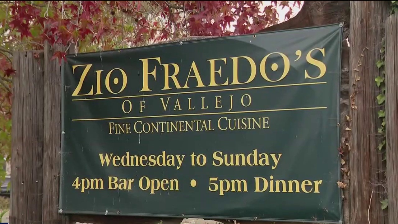 Zio Fraedo’s waterfront restaurant to close Vallejo location after 20 years — KTVU FOX 2 Bay Area, San Mateo Dining news