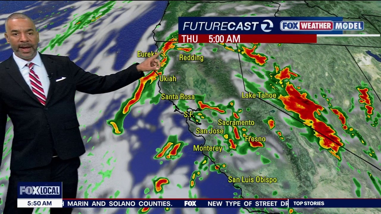 A wet day ahead as rain blankets the Bay Area — KTVU FOX 2 Bay Area, San Mateo Sports news