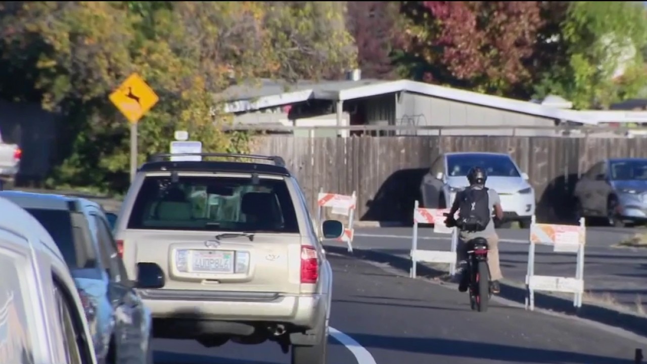 Bicycle lane backlash in San Rafael after parking spots removed  — San Mateo Community news