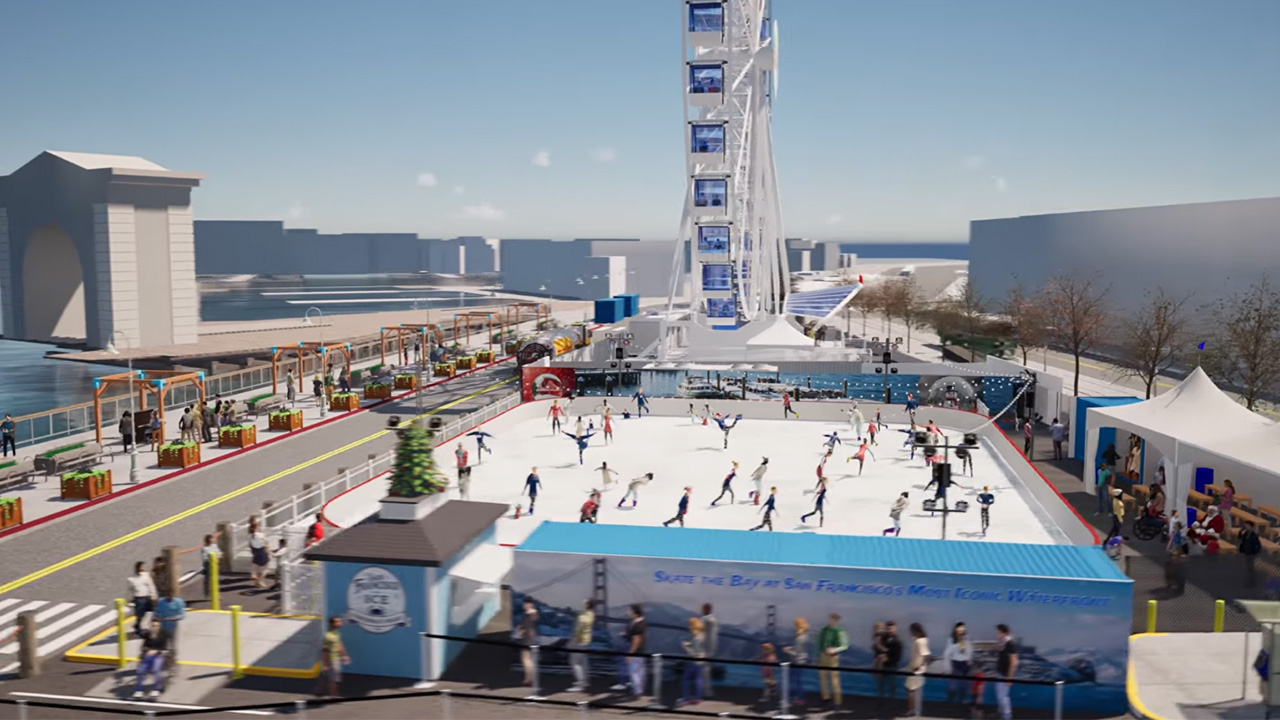 Waterfront ice rink: This popular Bay Area destination is getting its first ever ice rink — KTVU FOX 2 Bay Area, San Mateo Sports news