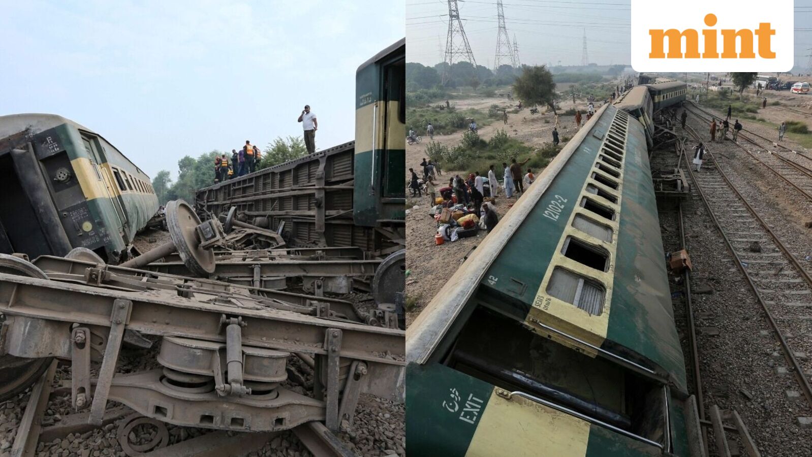 At least four killed, several injured after passenger train derails in Pakistan's Punjab | Top Updates — Mint India, San Mateo Sports news