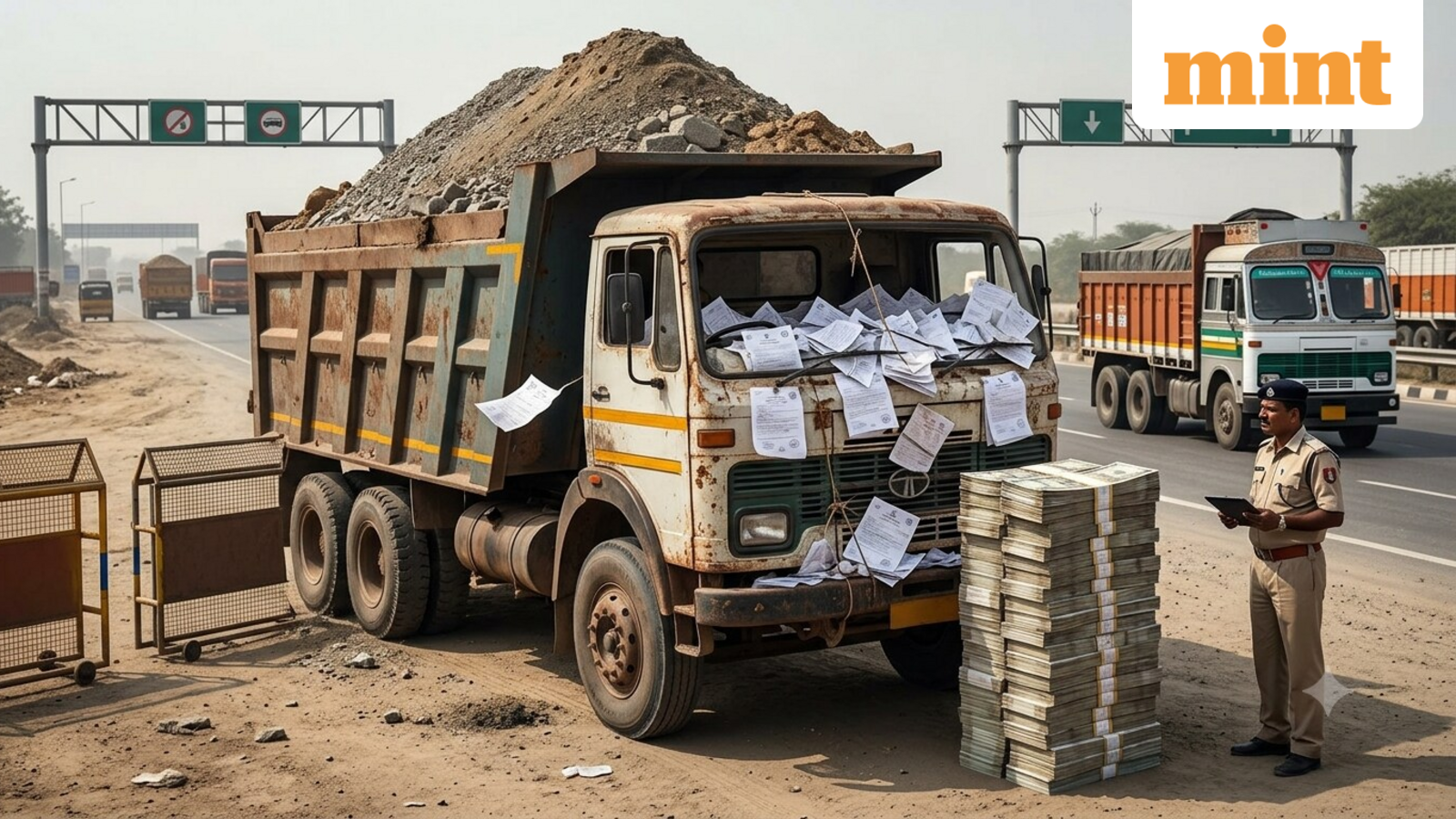 Why running up ₹35 lakh in unpaid challans makes business sense: The perverse unit economics of India’s trucking mafia — Mint India, San Mateo Business news
