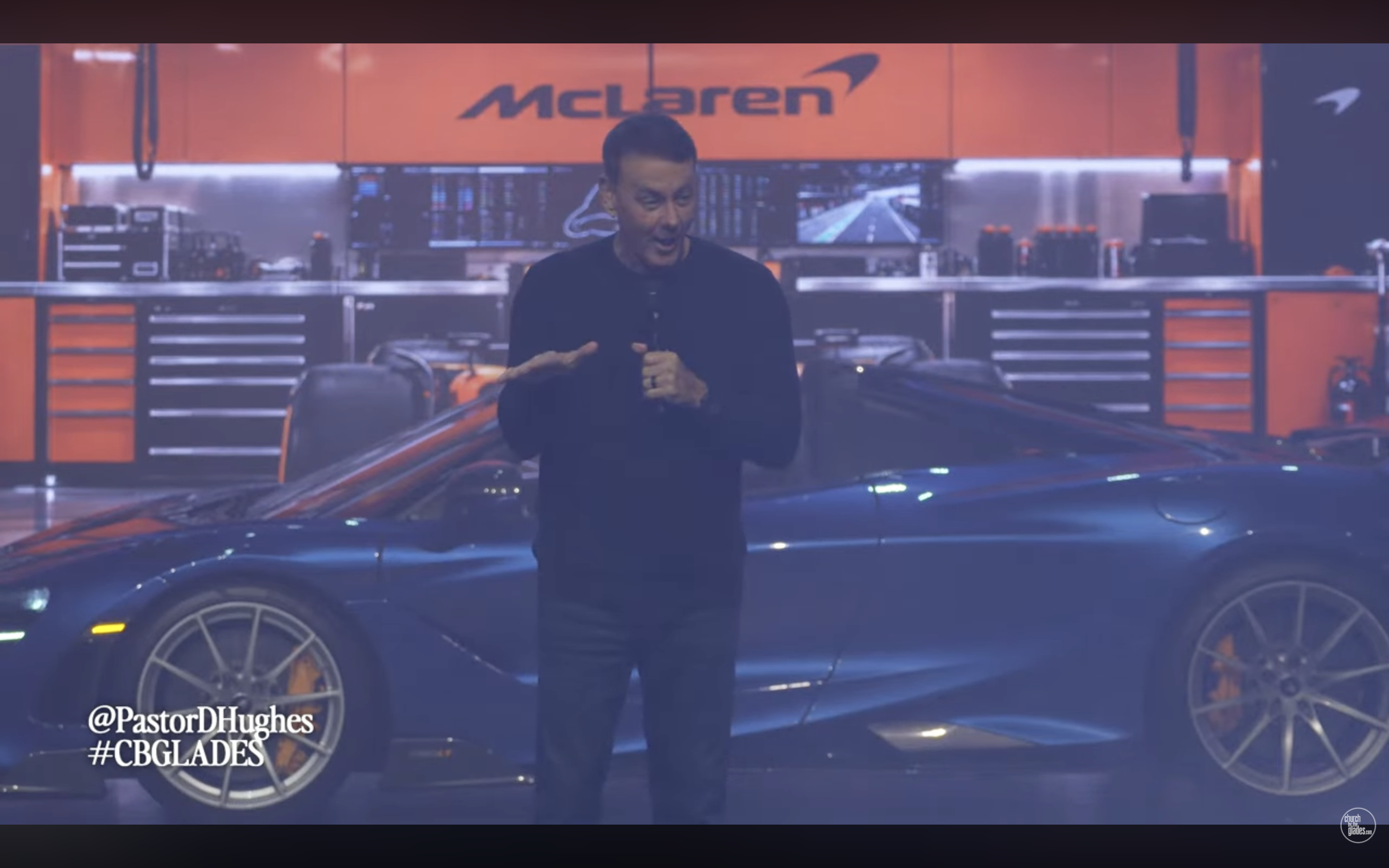 VIDEO: Coral Springs mega church pastor drives McLaren on stage during service — Miami New Times, San Mateo Dining news